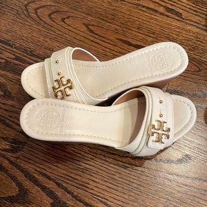 Tory Burch kitten wedge